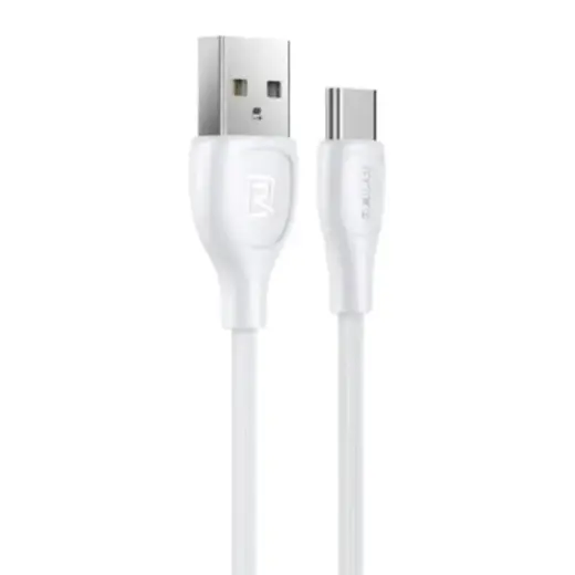 Remax lesu pro USB | USB-C datu un uzlādes vads 2.1A 480 Mbps 1m balts