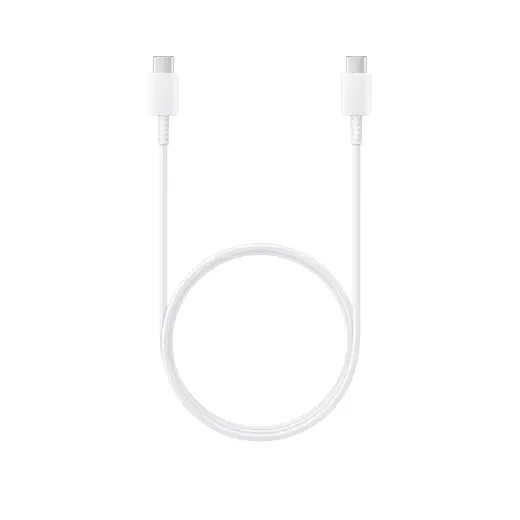 Samsung EP-DG980BWE datu pārraides un uzlādes vads | USB-C uz USB-C | 15W | 1m | balts (OEM)