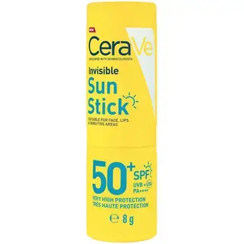 CeraVe Solar Stick SPF 50+ - Tyčinka na opalování s velmi vysokou ochranou 8ml