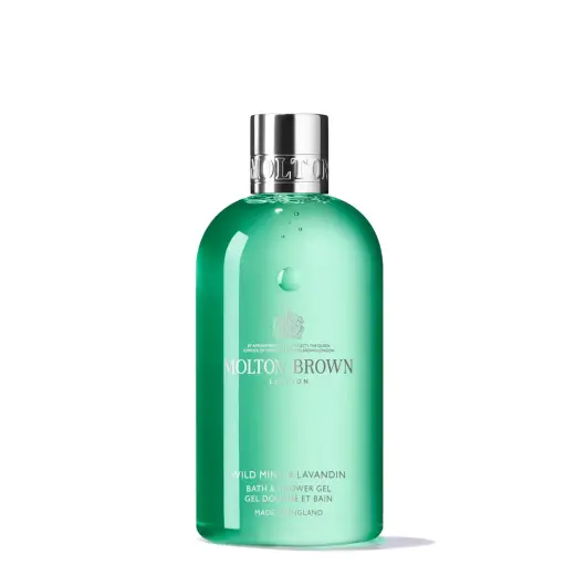 Molton Brown London Unisex 10oz Wild Mint & Lavandin Bath & Shower Gel
