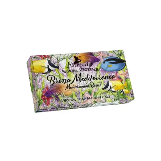 Florinda, Mediterranean Breeze, Vegan, Hydrating, Scented Soap Bar , Body, 100 g