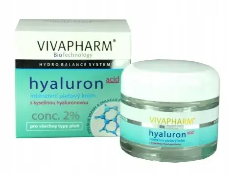 Vivapharm Hyaluron Intensive Skin Cream with Hyaluronic Acid - 50 Ml