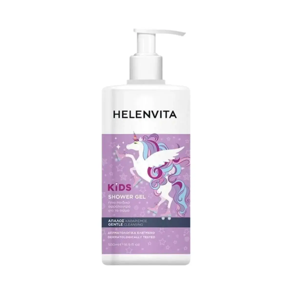 Helenvita, Kids Unicorn, Gentle Cleansing, Shower Gel, All Skin Types, 500 ml