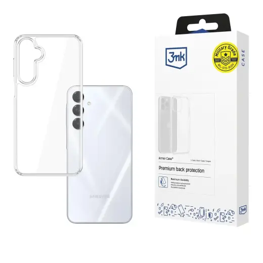 3mk Armor Case for Samsung Galaxy A17 5G - Transparent