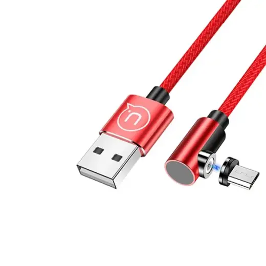 USAMS U54 SJ446 data transfer and charging cable | USB-A to Micro USB | 10.5W | 1m | red