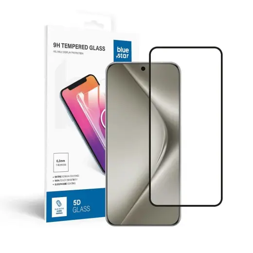 Tempered glass to Huawei Pura 70 PRO Blue Star 5D black
