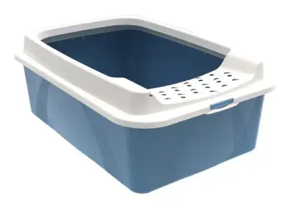 Slēgta kaķu tualete - Gimborn TOILETTE C|B BEA Blue 57x39x21