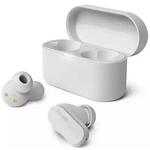 Philips TAT3508WT|00 Bluetooth bezvadu austiņas ar mikrofonu (IPX4)