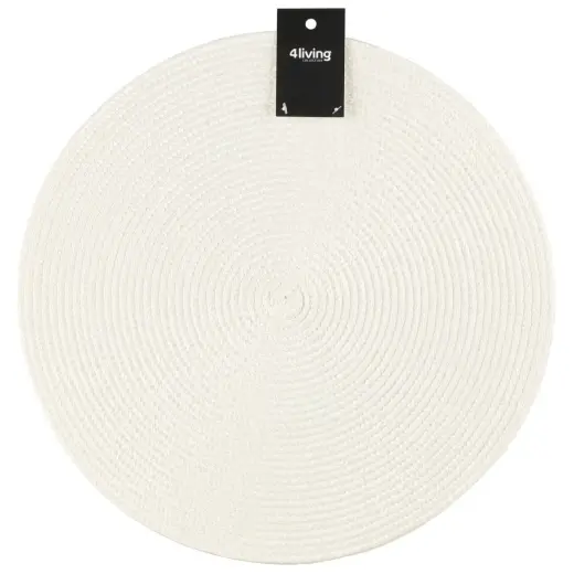 Paliktnis galda Miida 38cm balts, 2gb