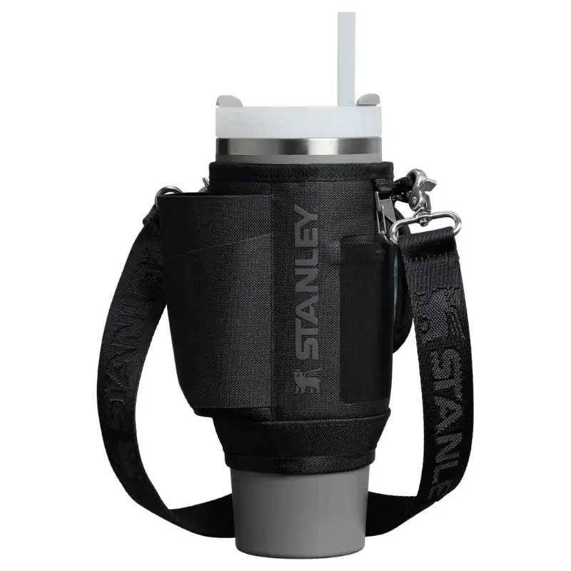 Pārnēsāšanas somiņa termokrūzei ar salmiņu The All-Day Quencher Carry-All 0,89L melna