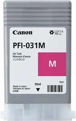 Tintes kārtridžs Canon PFI-031M 6265C001 purpursarkans