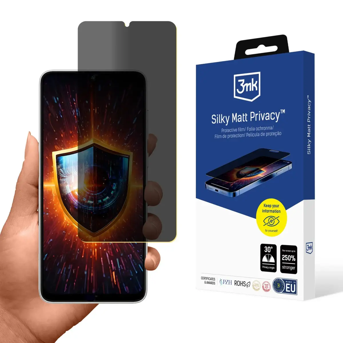 Samsung Galaxy A05 - 3mk Silky Matt Privacy