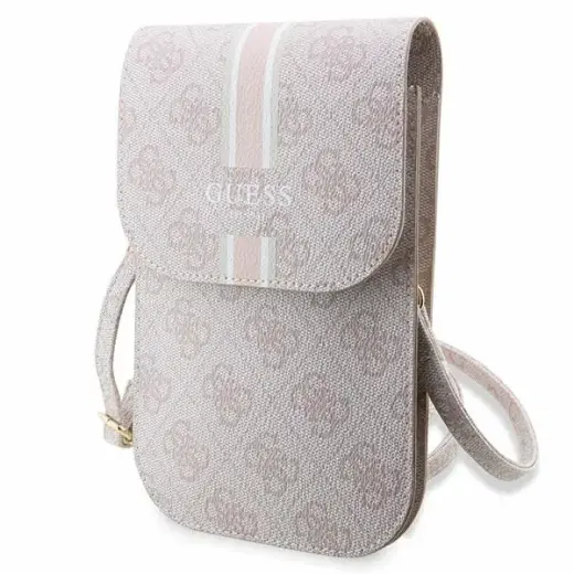 Guess Torebka GUWBP4RPSP różowy|pink 4G Stripes