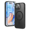 ESR Classic Hybrid (HaloLock) Case for iPhone 15 Plus (black) Foto 1