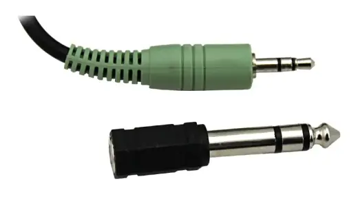  EH120 AUDIO STEREO Headphones |Volume Control|3.5|6.3mm