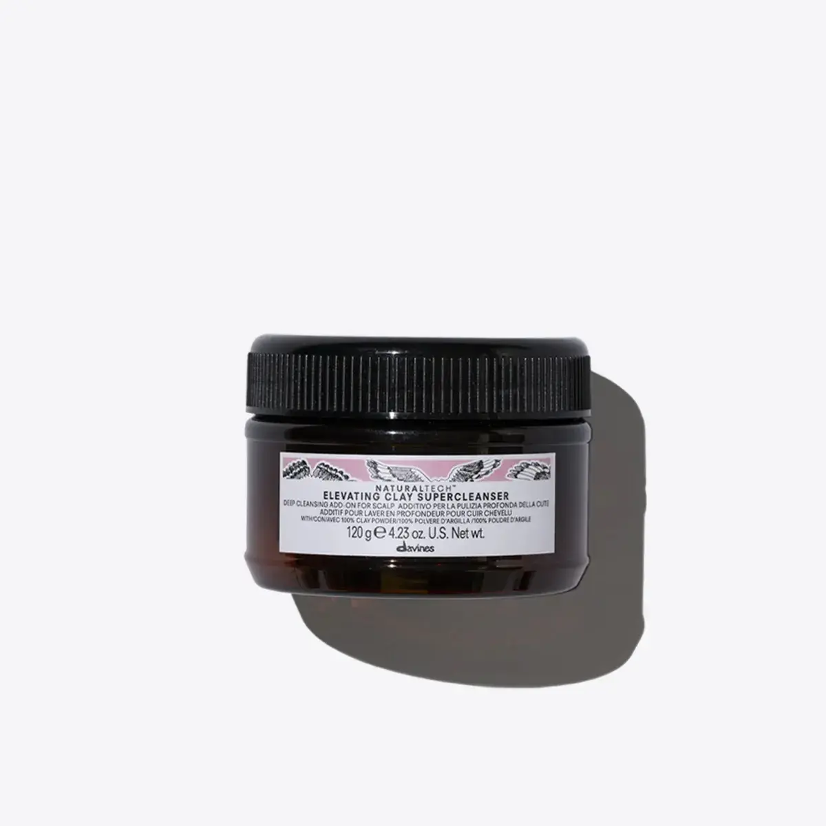 Davines, NaturalTech Elevating Clay, Scalp Scrub, Deep Cleansing, 120 g