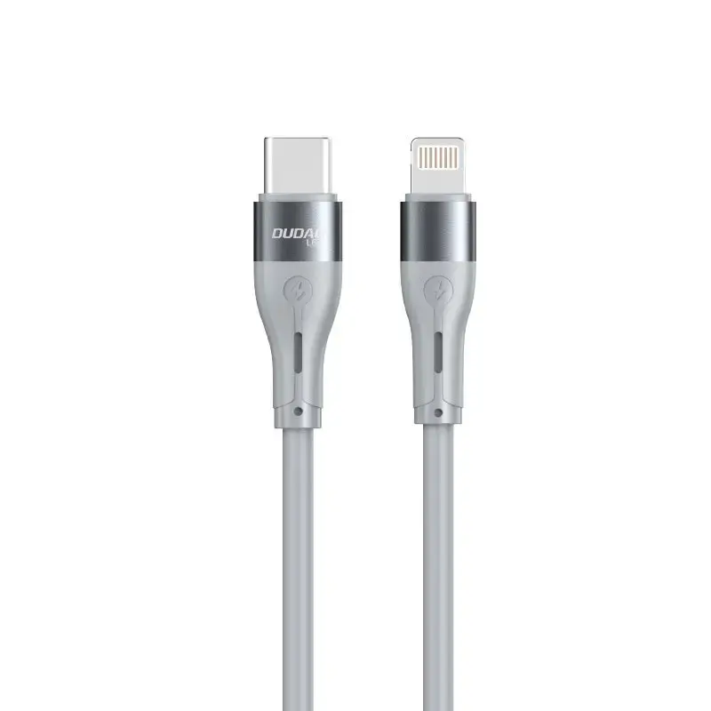 Dudao USB Typ C - Lightning cable 65 W 1 m Power Delivery gray (L6H gray)