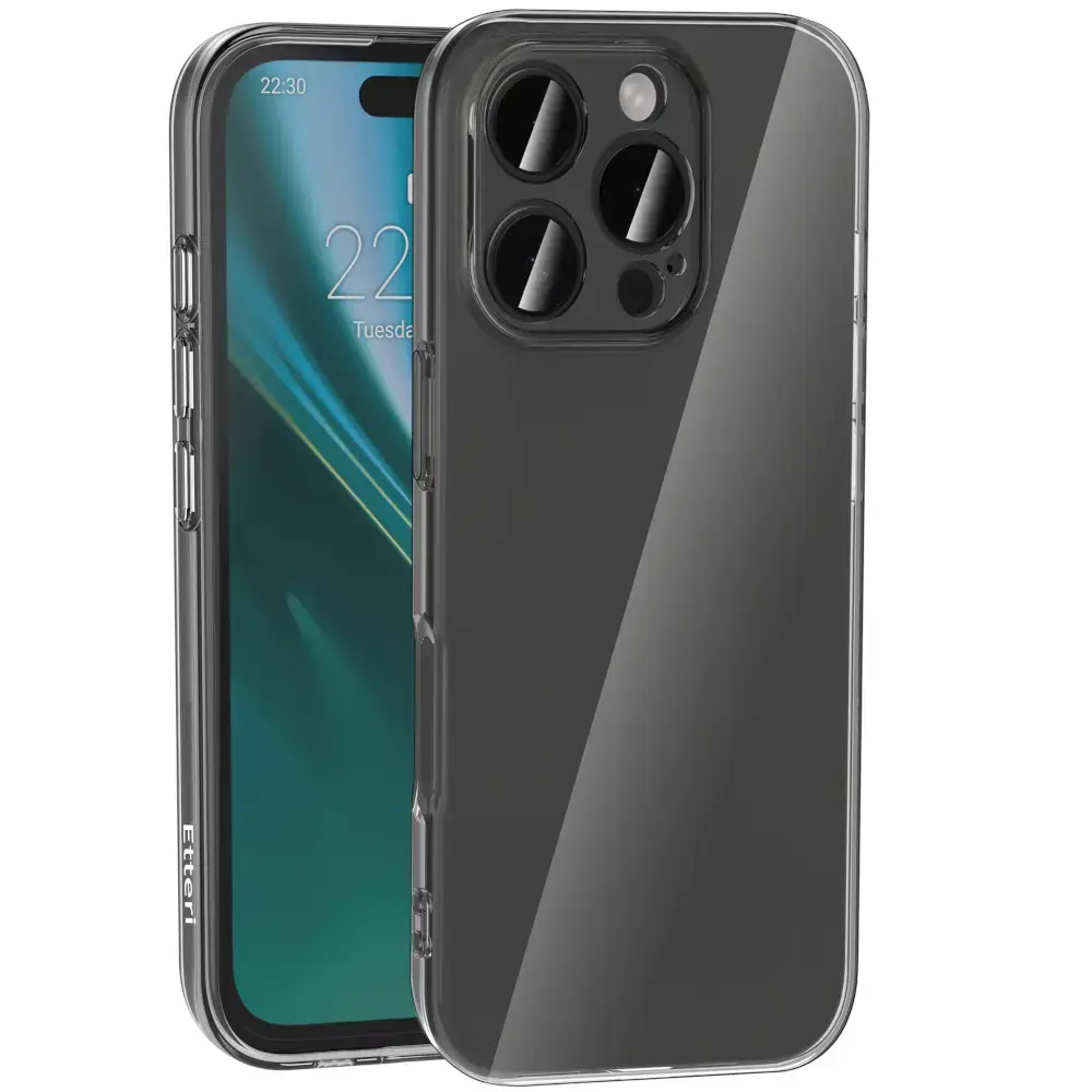 Etteri Caurspīdīgs telefona maciņš priekš iPhone 16 Pro