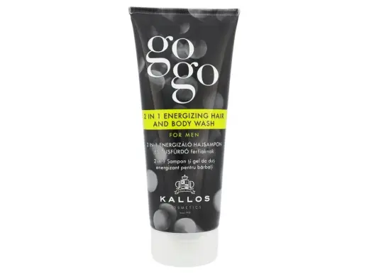 Kallos Cosmetics Gogo 2 in 1 Energizing Hair And Body Wash Shower Gel 200 ml