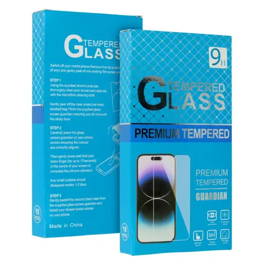 Tempered glass Blue Multipack (10 in 1) for HUAWEI P30 LITE