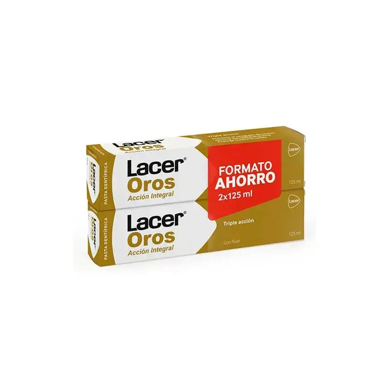 LACER Oros Toothpaste Set, 2 Pieces