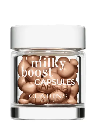 Clarins, Milky Boost, Radiance, Foundation Capsules, 01, 30 capsules, 0.2 ml