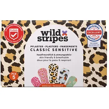 Wild Stripes Classic Sensitive Plasters - Náplasti ( 5 ks )