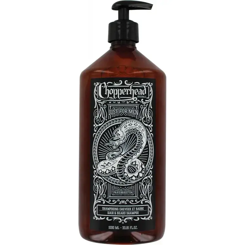 Chopperhead Beard and Hair Shampoo - 1000 Ml