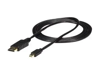 StarTech.com 10ft Mini DisplayPort to DisplayPort Cable - M|M - mDP to DP 1.2 Adapter Cable - Thunderbolt to DP w| HBR2 Support (MDP2DPMM10) - DisplayPort cable - 3 m