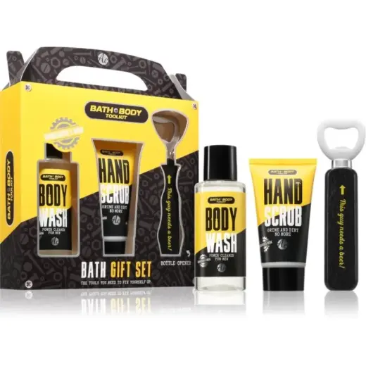 Accentra BATH and BODY TOOLKIT Gift Set for Men