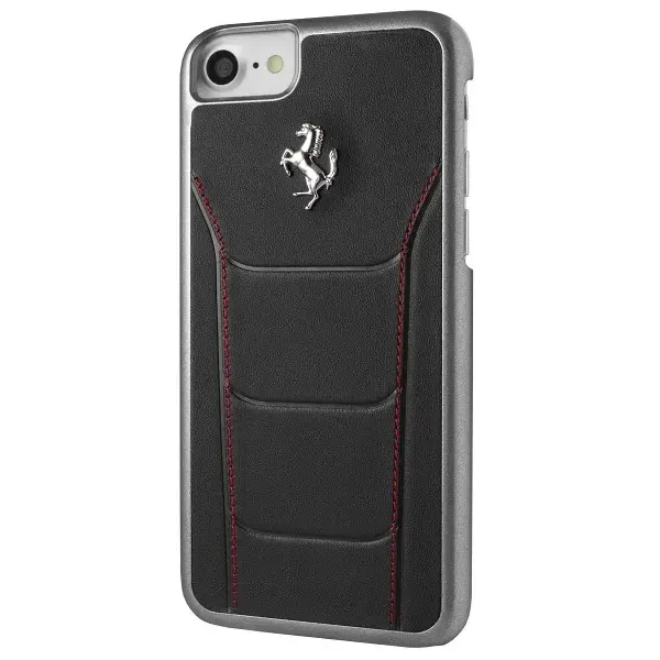 Ferrari Hardcase FESEHCP7LBKR iPhone 7 Plus  488 black|red stiching