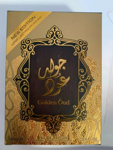 Lattafa Asdaaf Golden Oud for Men by Lattafa Eau De Parfum Spray (unisex) 3.4 Oz