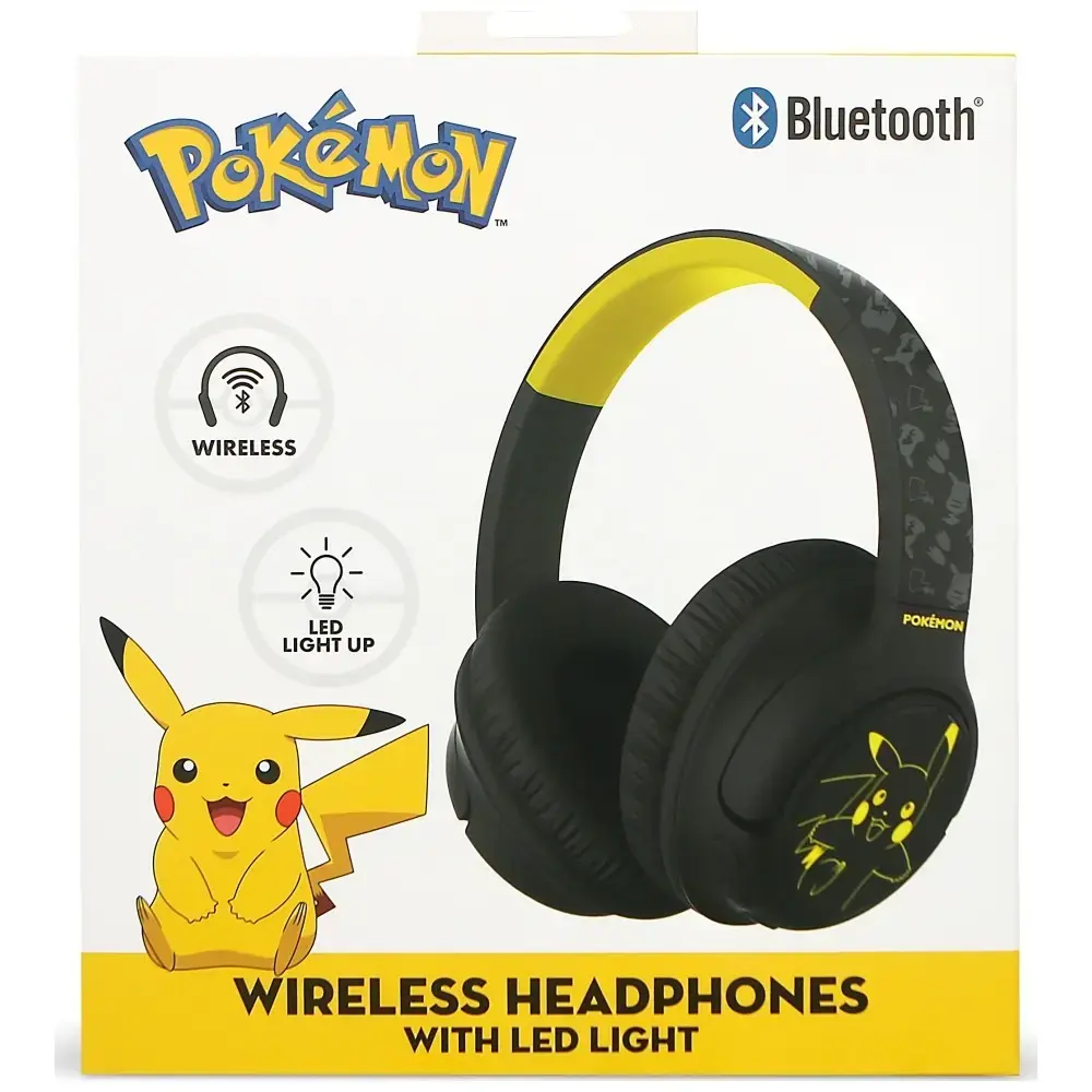 Wireless On-Ear Headphones OTL Pokémon LED Light Up