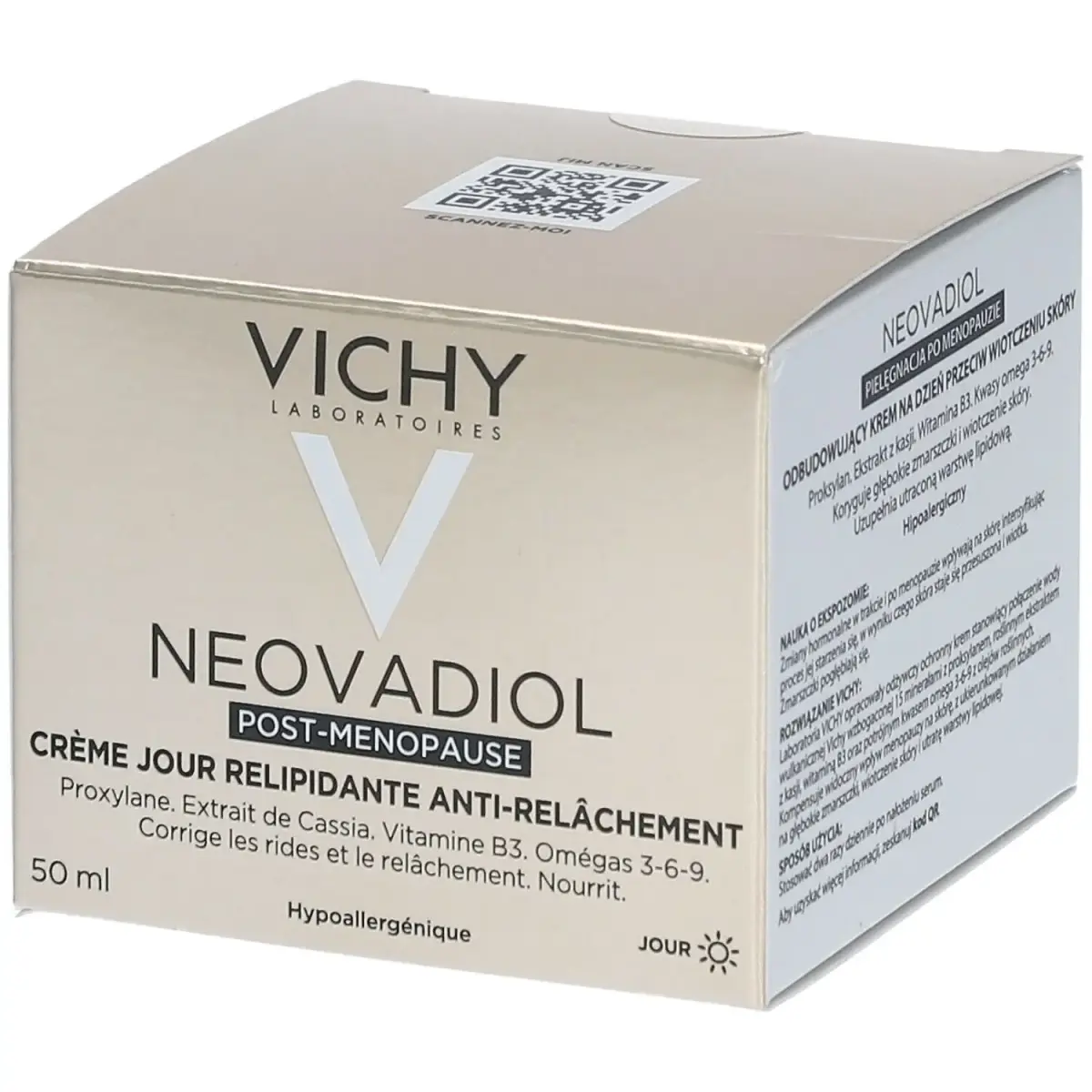 Vichy Neovadiol Post-Menopause Firming Day Cream with Vitamin B3, 1.6 Oz