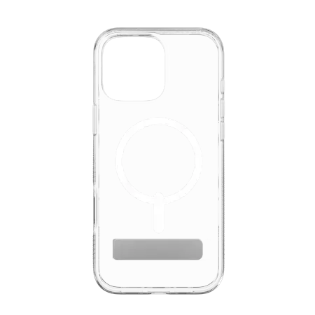 ZAGG Crystal Palace Snap Kickstand MagSafe Case with Stand for iPhone 16 Pro Max - Clear