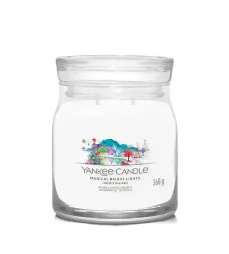 Yankee Candle Magical Bright Lights signature candle medium 368 g