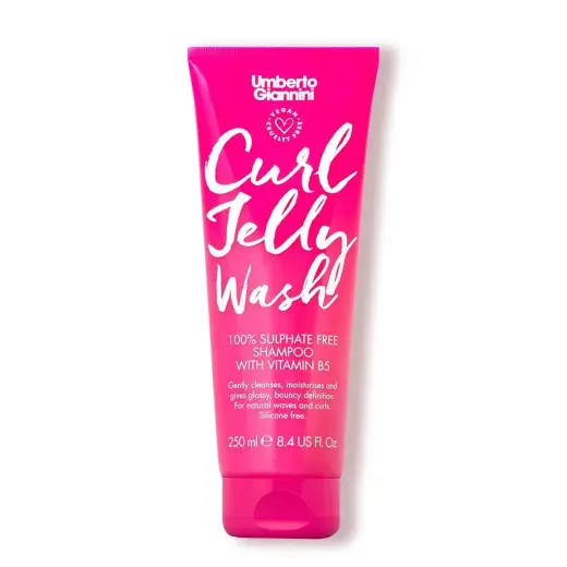Umberto Giannini, Curl Jelly, Vegan & Sulfate-Free, Hair Shampoo, Curl Defining, 250 ml