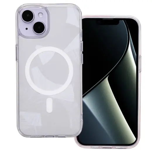 Flash Mag phone case with MagSafe support for iPhone 14 gray