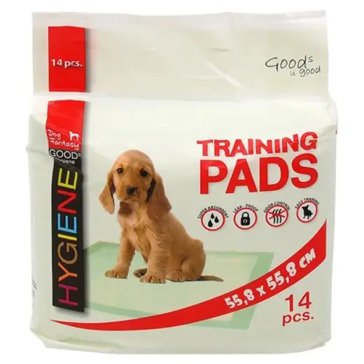 Absorbējošie paladziņi : Dog Fantasy Training Pads, 55.8 x 55.8 cm. 14gab