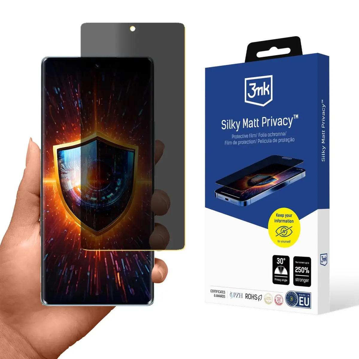 Honor 70 - 3mk Silky Matt Privacy