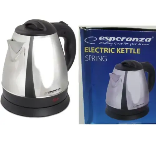 Esperanza EKK116S Elektriskā tējkanna 1.0L 1500W (Bojāts iepakojums)