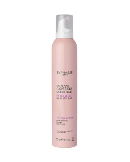 Byphasse, Active Curl, Hair Styling Mousse, For Styling, Strong Hold, 300 ml