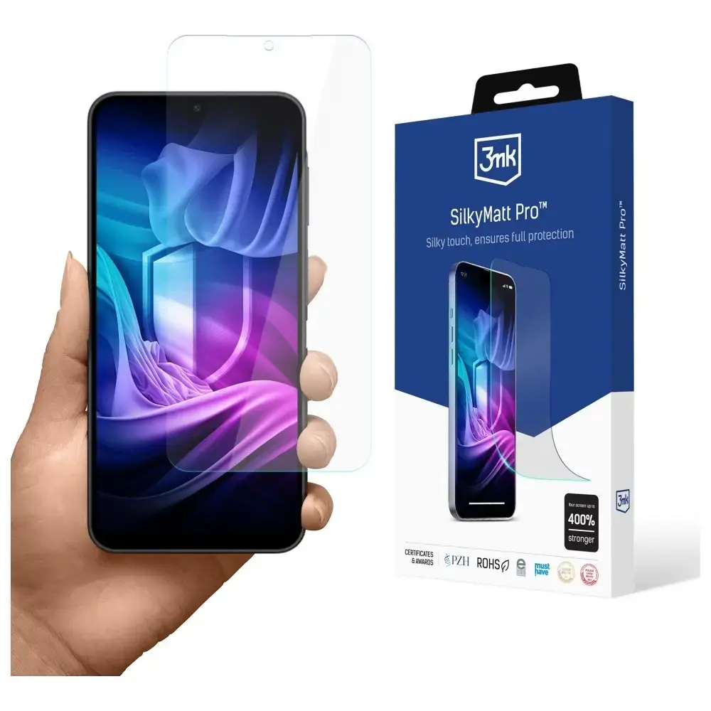 3mk Silky Matt Pro matēta aizsargplēve telefona ekrānam Samsung Galaxy A17 5G (A176)