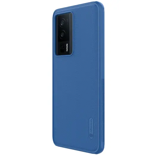 Nillkin Super Frosted PRO Back Cover for Poco F5 Pro 5G Blue