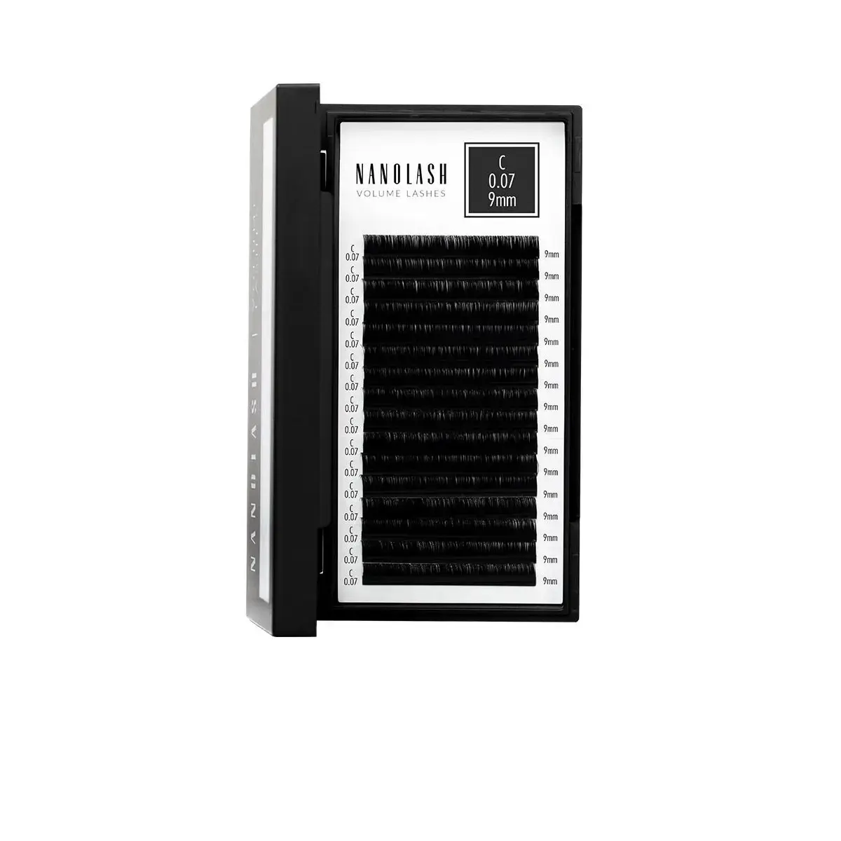 Nanolash - Volume Lashes Pestanas Postizas 007 C 9 Mm 1 U