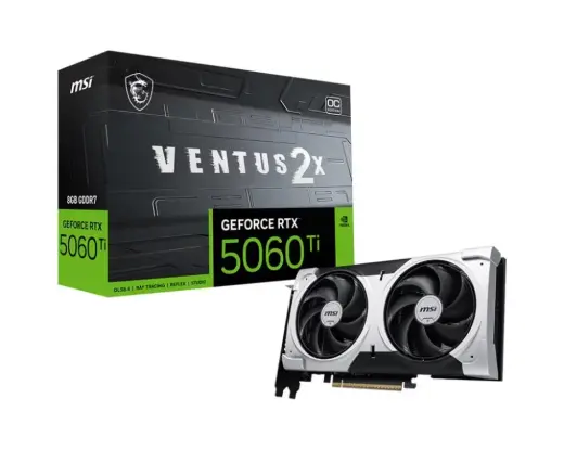 MSI GeForce RTX 5060 Ti 8G Ventus 2X OC Plus  8192 MB GDDR7