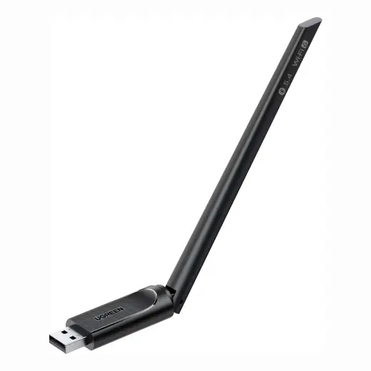 „Ugreen CM845“ belaidis „WiFi 6“ adapteris su „Bluetooth 5.4“ – juodas