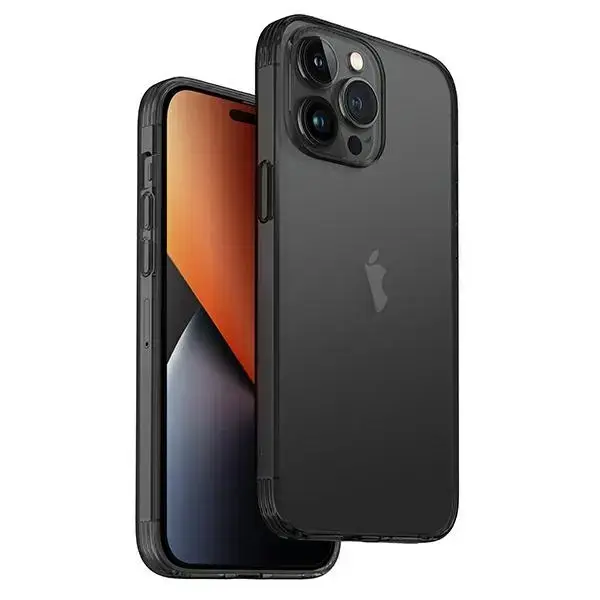 UNIQ Air Fender Case iPhone 14 Pro Max 6,7" smoked grey tinted