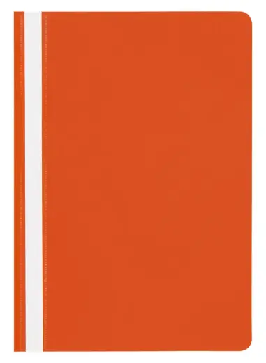 Mape ātršuvējs A4 formāts Panta plast, oranža , 10 gab./iepak.