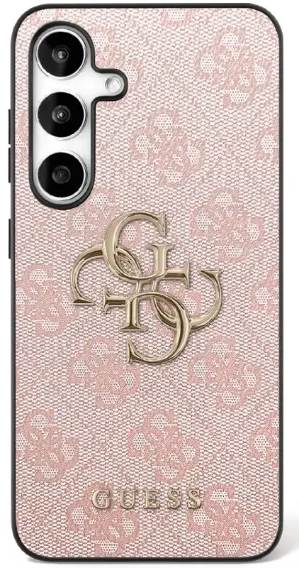Etui Guess Big 4G Classic Logo do         Samsung Galaxy S25 FE różowy
